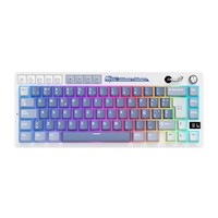 Royal Kludge - Teclado M65 Wireless 65% Ocean Blue Switch Cream